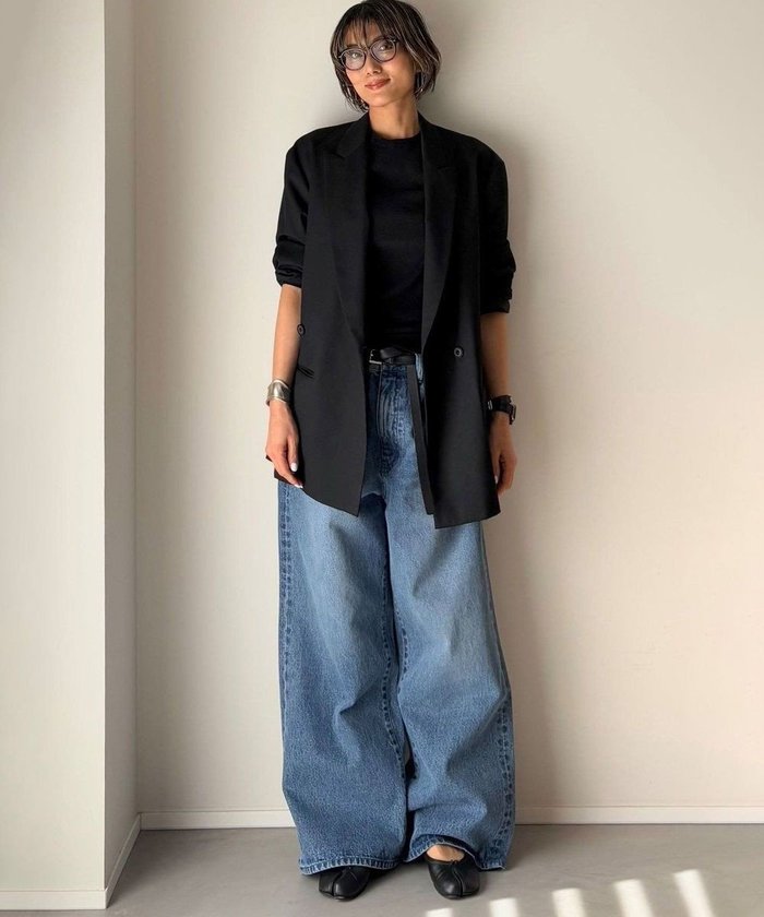 【ウォードブルー/WOADBLUE】のDADA ダダ / LT BLUE ワイドデニムパンツ インテリア・キッズ・メンズ・レディースファッション・服の通販 founy(ファニー) https://founy.com/ ファッション Fashion レディースファッション Fashion for Women パンツ Pants & Trousers デニムパンツ・ジーンズ・美脚デニム Denim Jeans & Pants シンプル Simple, Minimal ジャケット Jacket, Outerwear デニム Denim, Jeans Material ループ Loop, Loop Knit A/W・秋冬 Autumn/Winter S/S・春夏 SS, Spring/Summer, Warm Season 夏 Summer 2025年 2025 2025-2026秋冬・A/W Autumn/Winter 2025–26 AW25–26 |ID: prp329100004842424 ipo3291000000035813845