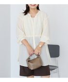 【アメリカンホリック/AMERICAN HOLIC】のシアーウエストドロストロングシャツ Ivory|ID: prp329100004842428 ipo3291000000035464579