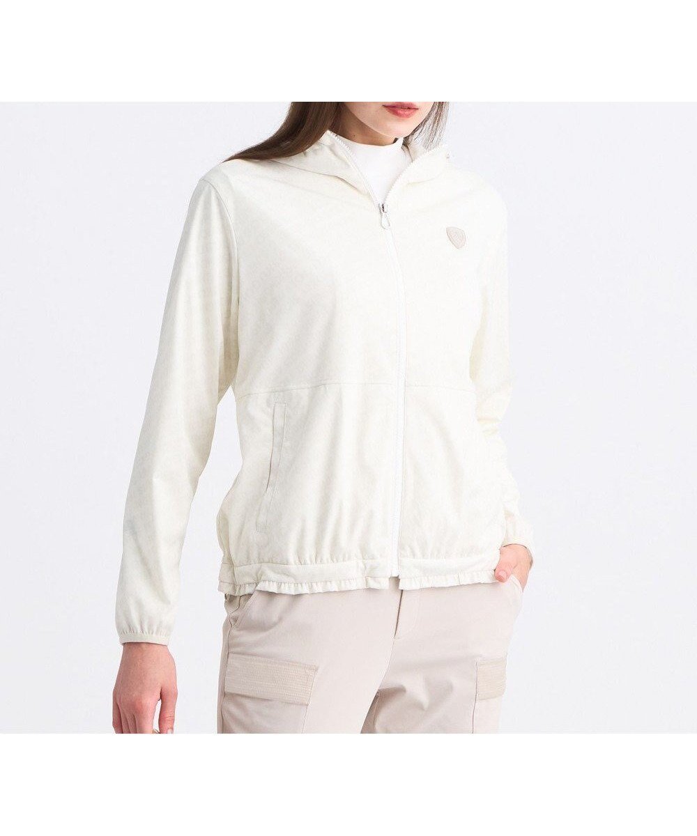 【23区 ゴルフ/NIJYUSANKU GOLF】の【WOMEN】エアリージャージストレッチジップアップブルゾン 人気、トレンドファッション・服の通販 founy(ファニー) 　ファッション　Fashion　レディースファッション　Fashion for Women　アウター　Coat / Outerwear Collection　レディースジャケット・軽アウター　Jackets　ブルゾンジャケット・スポーティアウター　Blouson Jackets　アクリル　Acrylic Material　コンパクト　Compact, Small Size　コーティング　Coating, Coated Finish　軽量　Lightweight, Ultra Light　ジャケット　Jacket, Outerwear　ストレッチ　Stretch, Stretchy Fabric　ドローコード　Drawcord, Drawstring Cord　フィット　Fit, Slim Fit　フリル　Frill, Ruffle　ブルゾン　Blouson, Bomber Jacket　ラウンド　Round, Round Neck　A/W・秋冬　Autumn/Winter　旅行　Travel　エレガント 上品　Elegant　 other-1|ID: prp329100004842430 ipo3291000000035710401