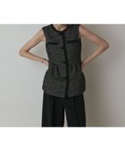 【グレース コンチネンタル/GRACE CONTINENTAL】のツイードペプラムベスト ブラック|ID: prp329100004842433 ipo3291000000035835737