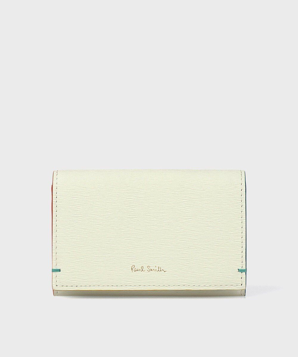 【ポール スミス/Paul Smith】のカラードエッジ 名刺入れ インテリア・キッズ・メンズ・レディースファッション・服の通販 founy(ファニー) 　ファッション　Fashion　レディースファッション　Fashion for Women　ミニ財布・二つ折り財布　Wallets & Card Cases　カードケース/名刺入れ　Card Holders & Business Cases　財布　Wallet, Purse　プリント　Print, Printed Pattern　ポケット　Pocket, Pocket Detail　ライトグリーン|ID: prp329100004842462 ipo3291000000036176987