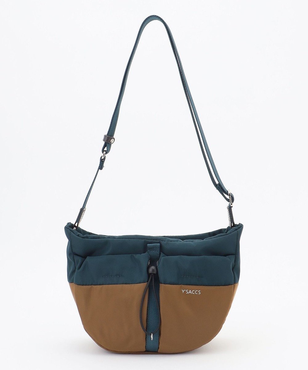 【イザック/Y'SACCS】のドローストリング コンビカラーショルダー mini インテリア・キッズ・メンズ・レディースファッション・服の通販 founy(ファニー) 　ファッション　Fashion　レディースファッション　Fashion for Women　おすすめ　Recommended / Our Picks　コンビ　Combo, Combination Style　ショルダー　Shoulder, Shoulder Strap　スマート　Smart, Elegant　ドローストリング　Drawstring, Pull Cord　ベーシック　Basic, Essential　ポケット　Pocket, Pocket Detail　財布　Wallet, Purse　ブルー|ID: prp329100004842466 ipo3291000000035814239