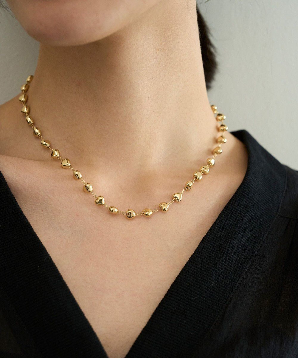 【アンフィーロ 自由区/UNFILO】のハートネックレス インテリア・キッズ・メンズ・レディースファッション・服の通販 founy(ファニー) 　ファッション　Fashion　レディースファッション　Fashion for Women　ジュエリー　Jewelry　ネックレス　Necklaces & Pendants　アクセサリー　Fashion Accessories　ネックレス　Necklace, Pendant Necklace　メタル　Metal, Metal Parts　ゴールド|ID: prp329100004842475 ipo3291000000035856834