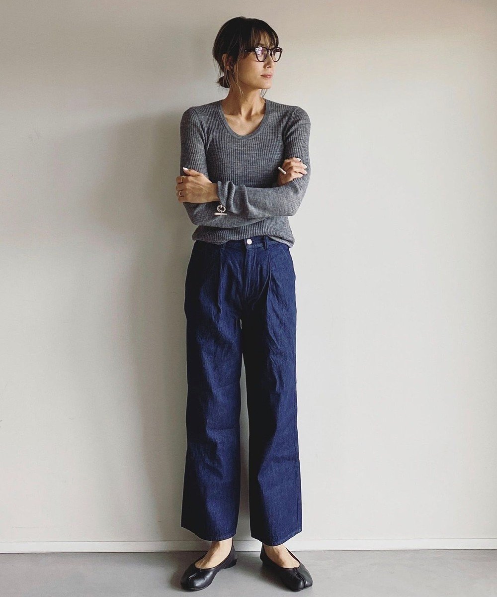 【ウォードブルー/WOADBLUE】のEMMA エマ デニムパンツ インテリア・キッズ・メンズ・レディースファッション・服の通販 founy(ファニー) 　ファッション　Fashion　レディースファッション　Fashion for Women　パンツ　Pants & Trousers　デニムパンツ・ジーンズ・美脚デニム　Denim Jeans & Pants　スラックス　Slacks, Dress Pants　デニム　Denim, Jeans Material　フィット　Fit, Slim Fit　フォーマル　Formal, Dressy　A/W・秋冬　Autumn/Winter　S/S・春夏　SS, Spring/Summer, Warm Season　夏　Summer　エレガント 上品　Elegant　RIGIDBLUE|ID: prp329100004842483 ipo3291000000035855025