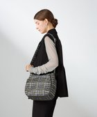 【イザック/Y'SACCS】のドローイングチェックショルダーバッグ グレー|ID: prp329100004842490 ipo3291000000035855057