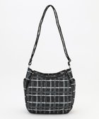 【イザック/Y'SACCS】のドローイングチェックショルダーバッグ ブラック|ID: prp329100004842490 ipo3291000000035855060