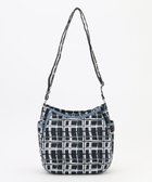 【イザック/Y'SACCS】のドローイングチェックショルダーバッグ ネイビー|ID: prp329100004842490 ipo3291000000035855066