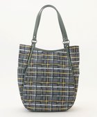 【イザック/Y'SACCS】のドローイングチェックトートバッグ グレー|ID: prp329100004842491 ipo3291000000035855085