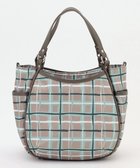 【イザック/Y'SACCS】のドローイングチェック2WAYミニトート グレージュ|ID: prp329100004842492 ipo3291000000035855113