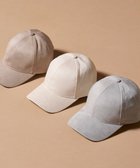 【ムーンバット/MOONBAT】のFURLA(フルラ)横刺繍スエード キャップ UVカット オフホワイト|ID: prp329100004842495 ipo3291000000035855228