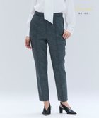 【ベイジ,/BEIGE,】の【セットアップ対応】CORBY / ウールピンタックバックサイドゴムパンツ C.Gray|ID: prp329100004842503 ipo3291000000035855376