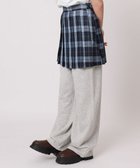 【ウィゴー/WEGO】の【SCHOOLITEM/ウエストゴム】イージーストレートスウェットパンツ 杢グレー|ID: prp329100004842530 ipo3291000000035855708