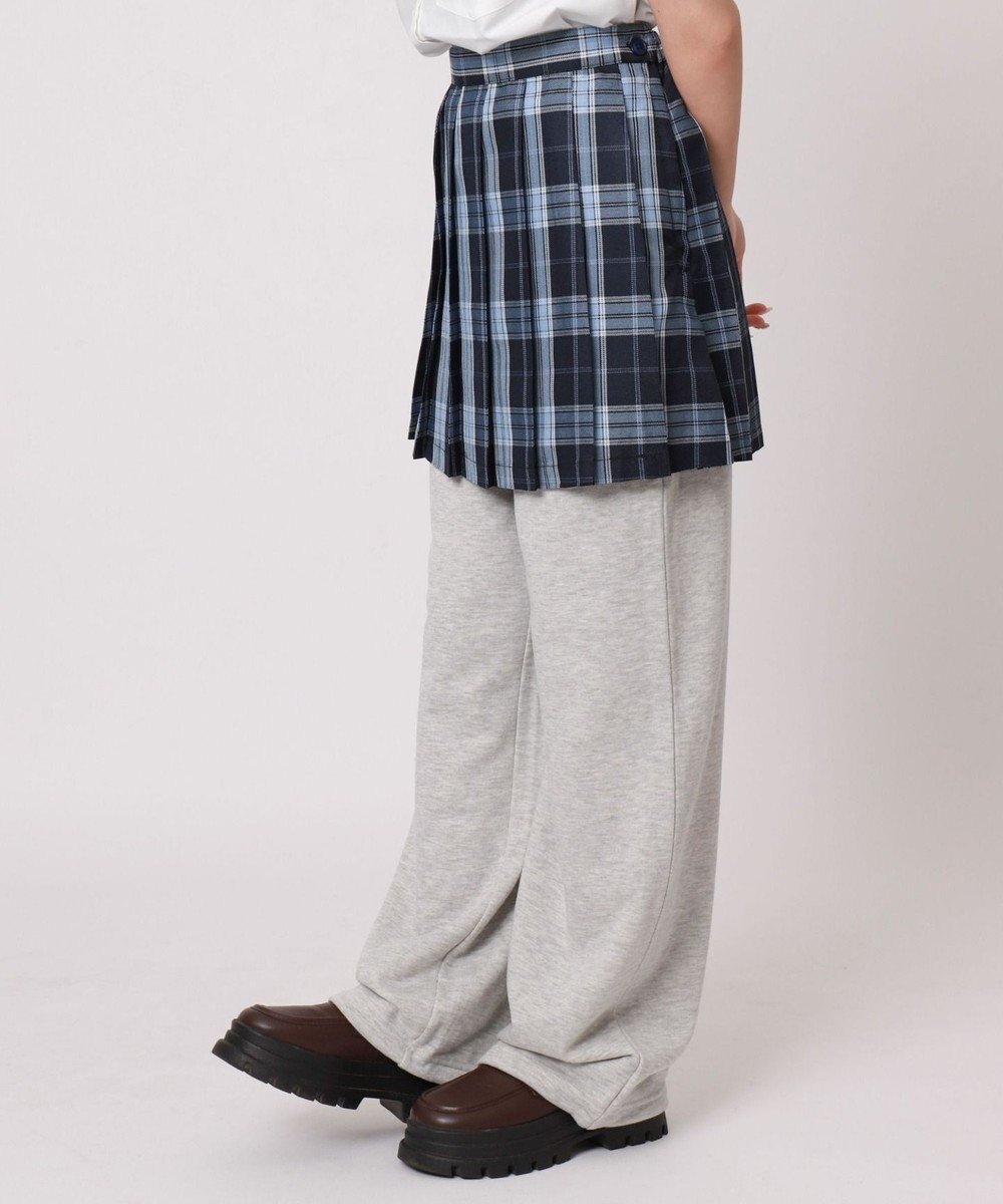 【ウィゴー/WEGO】の【SCHOOLITEM/ウエストゴム】イージーストレートスウェットパンツ インテリア・キッズ・メンズ・レディースファッション・服の通販 founy(ファニー) 　ファッション　Fashion　レディースファッション　Fashion for Women　パンツ　Pants & Trousers　2025年　2025　2025-2026秋冬・A/W　Autumn/Winter 2025–26 AW25–26　スマホ　Smartphone, Mobile Device　セットアップ　Set-Up, Coordinated Outfit　パーカー　Hoodie, Parka　無地　Plain, Solid Color　A/W・秋冬　Autumn/Winter　杢グレー|ID: prp329100004842530 ipo3291000000035855708