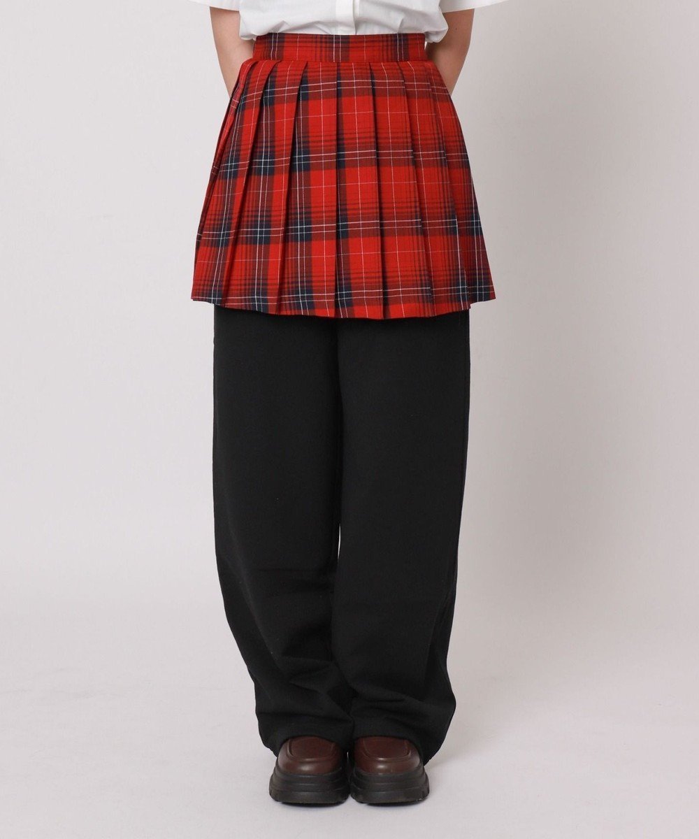 【ウィゴー/WEGO】の【SCHOOLITEM/ウエストゴム】イージーストレートスウェットパンツ インテリア・キッズ・メンズ・レディースファッション・服の通販 founy(ファニー) 　ファッション　Fashion　レディースファッション　Fashion for Women　パンツ　Pants & Trousers　2025年　2025　2025-2026秋冬・A/W　Autumn/Winter 2025–26 AW25–26　スマホ　Smartphone, Mobile Device　セットアップ　Set-Up, Coordinated Outfit　パーカー　Hoodie, Parka　無地　Plain, Solid Color　A/W・秋冬　Autumn/Winter　ブラック|ID: prp329100004842530 ipo3291000000035855712