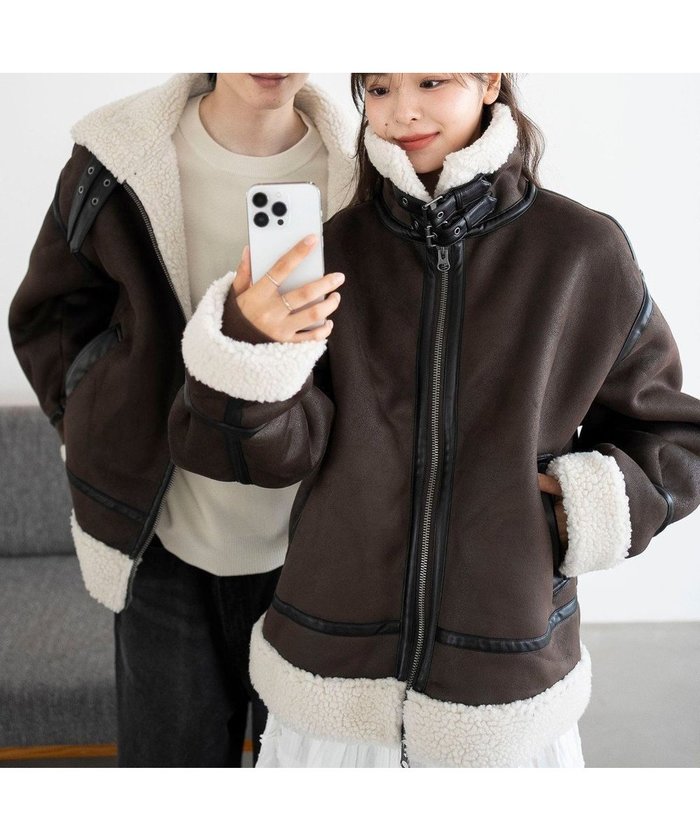 【ウィゴー/WEGO】の【25年秋冬新作/ユニセックス着用ITEM/MLサイズ展開】B-3ジャケット インテリア・キッズ・メンズ・レディースファッション・服の通販 founy(ファニー) https://founy.com/ ファッション Fashion レディースファッション Fashion for Women アウター Coat / Outerwear Collection レディースジャケット・軽アウター Jackets ブルゾンジャケット・スポーティアウター Blouson Jackets おすすめ Recommended / Our Picks ジャケット Jacket, Outerwear スラックス Slacks, Dress Pants デニム Denim, Jeans Material トレンド Trend, Trending Now ハイネック High Neck, Mock Neck ブルゾン Blouson, Bomber Jacket 冬 Winter / This Winter 定番 Standard, Basic Item 秋 Autumn A/W・秋冬 Autumn/Winter 防寒 Cold Protection, Winter-Ready |ID: prp329100004842533 ipo3291000000035855733