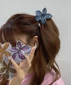 【ウィゴー/WEGO】のLレオパードフラワーバンス2 ブルー|ID: prp329100004842538 ipo3291000000035855925