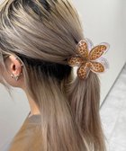 【ウィゴー/WEGO】のLレオパードフラワーバンス2 ライトベージュ|ID: prp329100004842538 ipo3291000000035855930