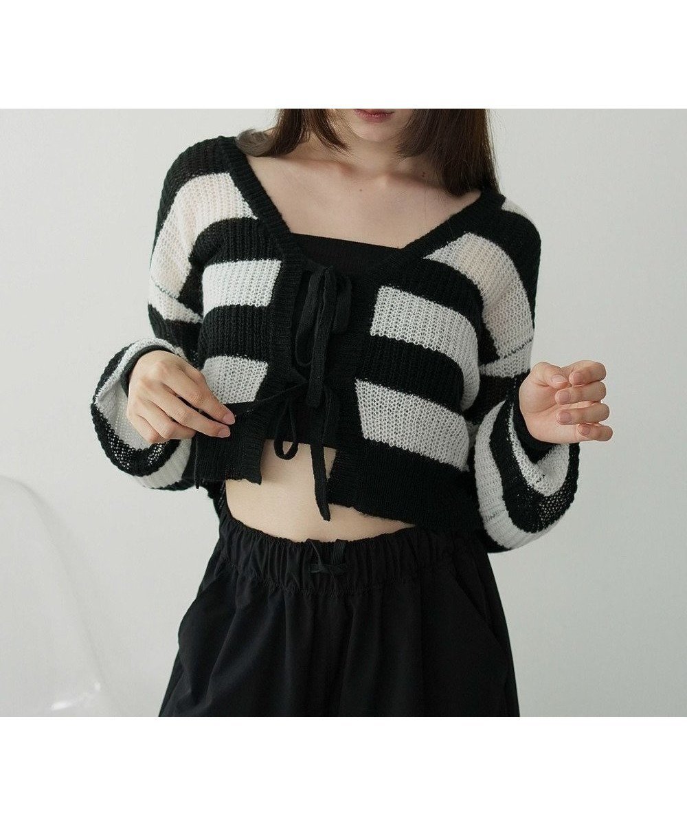 【ウィゴー/WEGO】の【25年秋冬新作】モヘアタッチ2WAYリボンカーデ インテリア・キッズ・メンズ・レディースファッション・服の通販 founy(ファニー) 　ファッション　Fashion　レディースファッション　Fashion for Women　トップス・カットソー　Cut & Sew Tops　カーディガン・羽織り　Layered Style Cardigans　春　Spring　秋　Autumn　カーディガン　Cardigan, Knitwear　シンプル　Simple, Minimal　スマホ　Smartphone, Mobile Device　ミニスカート　Mini Skirt, Short Skirt　リバーシブル　Reversible, Two-Sided　リボン　Ribbon, Bow　ワイド　Wide, Wide Fit　冬　Winter / This Winter　A/W・秋冬　Autumn/Winter　おすすめ　Recommended / Our Picks　夏　Summer　ホワイトボーダー|ID: prp329100004842544 ipo3291000000035856134