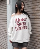 【ウィゴー/WEGO】の【25年秋冬新作】2WAYグラフィックワンショルBIGスウェット 柄6|ID: prp329100004842546 ipo3291000000035856213