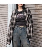 【ウィゴー/WEGO】の【ユニセックス着用ITEM/MLサイズ展開】オンブレチェックシャツジャケット ブラウンチェック1|ID: prp329100004842548 ipo3291000000035856290