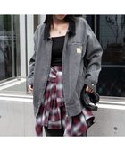 【ウィゴー/WEGO】のワーカーズWジップブルゾン ブラック中濃色|ID: prp329100004842550 ipo3291000000035856352