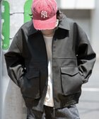 【ウィゴー/WEGO】の【25年秋冬新作/ユニセックス着用ITEM/SMLサイズ展開】PUダブルZIPフライトブルゾン グレーその他|ID: prp329100004842551 ipo3291000000035856374