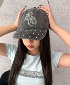 【ウィゴー/WEGO】のロゴラインストーンキャップ ブラック|ID: prp329100004842554 ipo3291000000035856526