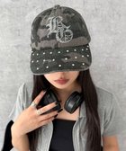 【ウィゴー/WEGO】のロゴラインストーンキャップ 柄1|ID: prp329100004842554 ipo3291000000035856530