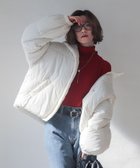 【ウィゴー/WEGO】の【25年秋冬新作/SMサイズ展開】2WAYフードパファーブルゾン ホワイトアイボリー|ID: prp329100004842555 ipo3291000000035524050