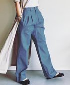 【ウォードブルー/WOADBLUE】のGLORY ツータック パンツ 人気、トレンドファッション・服の通販 founy(ファニー) ファッション Fashion レディースファッション Fashion for Women パンツ Pants & Trousers デニムパンツ・ジーンズ・美脚デニム Denim Jeans & Pants 春 Spring デニム Denim, Jeans Material フロント Front, Front Design ポケット Pocket, Pocket Detail リラックス Relax, Relaxed Fit S/S・春夏 SS, Spring/Summer, Warm Season 夏 Summer 卒業式 Graduation Ceremony ビジネス 仕事 通勤 Business / Work / Commuting thumbnail BLUE|ID: prp329100004842563 ipo3291000000035288167
