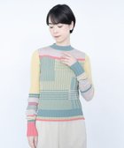【コキュウ/COQ】のCONCORD カラーブロックリブニット 人気、トレンドファッション・服の通販 founy(ファニー) ファッション Fashion レディースファッション Fashion for Women トップス・カットソー Cut & Sew Tops ニット Knit Tops & Sweaters コレクション Collection, Seasonal Line シアー Sheer, See-Through ストレッチ Stretch, Stretchy Fabric セーター Sweater, Knitwear バランス Balance, Style Balance ブロック Block, Solid Block Pattern ベスト Vest, Waistcoat A/W・秋冬 Autumn/Winter 犬 Dog thumbnail イエロー|ID: prp329100004842566 ipo3291000000035856663
