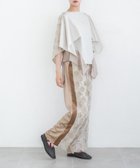 【コキュウ/COQ】のSEA DOT ジャガードサイドラインパンツ オフホワイト|ID: prp329100004842567 ipo3291000000035856671