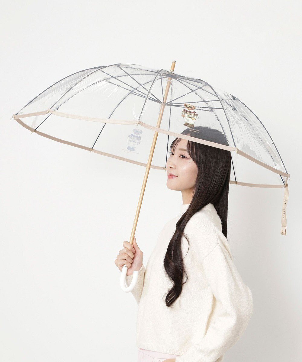 【ムーンバット/MOONBAT】のPOLO RALPH LAUREN(ポロ ラルフローレン) ビニール傘 TPU×SEASONAL BEAR 雨傘 長傘 人気、トレンドファッション・服の通販 founy(ファニー) ファッション Fashion レディースファッション Fashion for Women レイングッズ・傘・晴雨兼用傘 Umbrellas & Rain Gear アイビー Ivy Pattern エレガント 上品 Elegant ニューヨーク New York, NYC Style プリント Print, Printed Pattern 傘 Umbrella, Parasol other-1|ID: prp329100004842583 ipo3291000000035815529