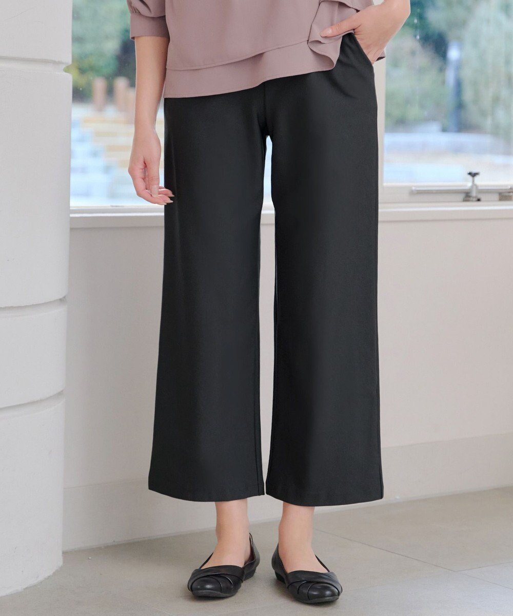 【ティアクラッセ/Tiaclasse】の日本製エアシルキーワイドパンツ インテリア・キッズ・メンズ・レディースファッション・服の通販 founy(ファニー) 　ファッション　Fashion　レディースファッション　Fashion for Women　パンツ　Pants & Trousers　アクセサリー　Fashion Accessories　ウォッシャブル　Machine Washable　洗える　Machine Washable　カーディガン　Cardigan, Knitwear　シルク　Silk, 100% Silk　ストレッチ　Stretch, Stretchy Fabric　チュニック　Tunic, Long Top　ポケット　Pocket, Pocket Detail　楽ちん　Easy Fit, Comfortable　ワイド　Wide, Wide Fit　A/W・秋冬　Autumn/Winter　再入荷　Restock / Back in Stock　日本製　Made In Japan　新作・新入荷　New Arrivals / New In　ビジネス 仕事 通勤　Business / Work / Commuting　チャコールグレー|ID: prp329100004842586 ipo3291000000035649836