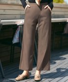 【ティアクラッセ/Tiaclasse】の日本製エアシルキーワイドパンツ モカ|ID: prp329100004842586 ipo3291000000035649842