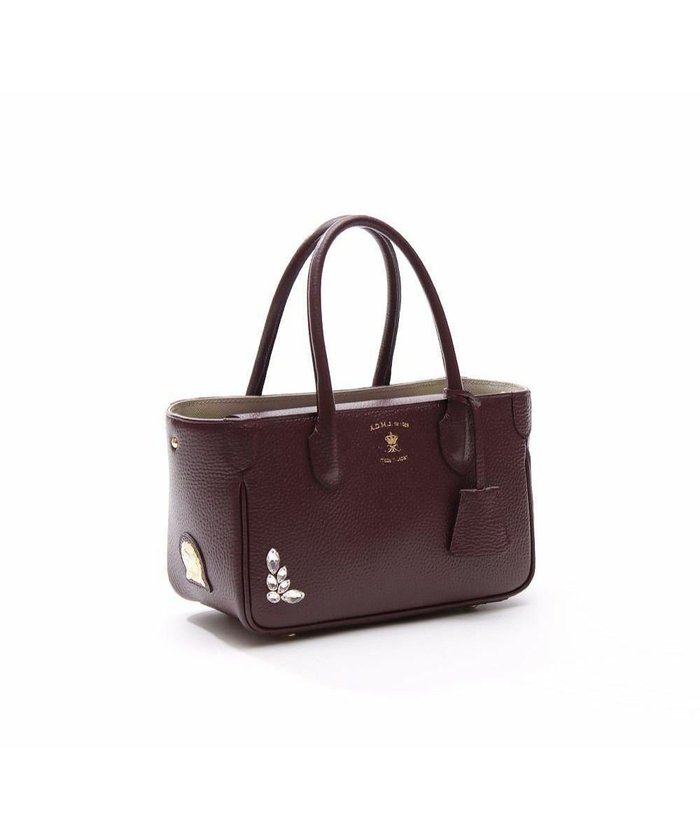 【アクセソワドゥマドモワゼルジャップ/A.D.M.J】の【牛革】 スワロ付きミニトート(Dカン+) インテリア・キッズ・メンズ・レディースファッション・服の通販 founy(ファニー) https://founy.com/ ファッション Fashion レディースファッション Fashion for Women バッグ Bags バランス Balance, Style Balance ポケット Pocket, Pocket Detail ポーチ Pouch, Small Case マグネット Magnet, Magnetic Closure |ID: prp329100004842603 ipo3291000000036010322