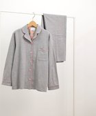 【ウンナナクール/une nana cool】の【綿100%】40/2コーマ天竺シルケットパジャマ MADE WITH LIBERTY FABRIC 人気、トレンドファッション・服の通販 founy(ファニー) ファッション Fashion レディースファッション Fashion for Women シルケット Silket, Silky Cotton 長袖 Long Sleeve, Full Sleeve パイピング Piping, Trim Design パジャマ Pajamas, Sleepwear プリント Print, Printed Pattern ボトム Bottoms, Lower Wear ポケット Pocket, Pocket Detail リラックス Relax, Relaxed Fit おすすめ Recommended / Our Picks thumbnail グレー|ID: prp329100004842610 ipo3291000000035713311