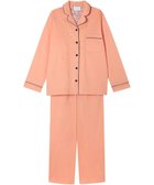 【ウンナナクール/une nana cool】の【綿100%】40/2コーマ天竺シルケットパジャマ MADE WITH LIBERTY FABRIC 人気、トレンドファッション・服の通販 founy(ファニー) ファッション Fashion レディースファッション Fashion for Women シルケット Silket, Silky Cotton 長袖 Long Sleeve, Full Sleeve パイピング Piping, Trim Design パジャマ Pajamas, Sleepwear プリント Print, Printed Pattern ボトム Bottoms, Lower Wear ポケット Pocket, Pocket Detail リラックス Relax, Relaxed Fit おすすめ Recommended / Our Picks thumbnail サーモンピンク|ID: prp329100004842610 ipo3291000000035713315