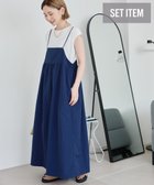 【アメリカンホリック/AMERICAN HOLIC】の【2点SET】Tシャツ+キャミワンピース Navy|ID: prp329100004842614 ipo3291000000035814824