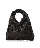 【アンビリオン/UNBILLION】のカシュカシュ cachecache / スパンコールトライアングルバッグ ブラック|ID: prp329100004842620 ipo3291000000035837607