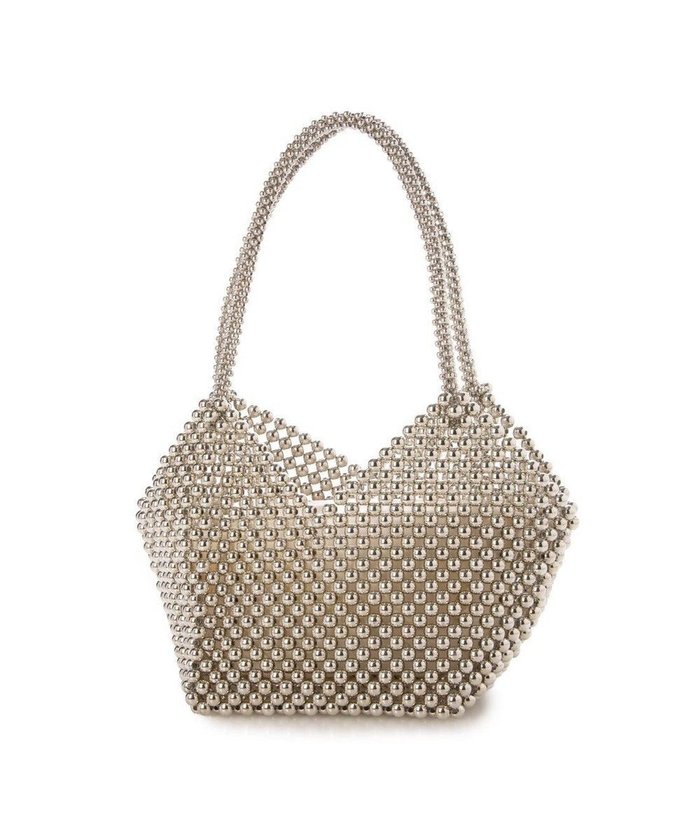 【アンビリオン/UNBILLION】のカシュカシュ cachecache / ビーズハート手提げバッグ インテリア・キッズ・メンズ・レディースファッション・服の通販 founy(ファニー) https://founy.com/ ファッション Fashion レディースファッション Fashion for Women バッグ Bags オケージョン Occasion Wear カラフル Colorful Design コンパクト Compact, Small Size 巾着 Drawstring Bag, Kinchaku シルバー Silver, Metallic Silver スパンコール Sequins, Sequin Embellishment スマホ Smartphone, Mobile Device 財布 Wallet, Purse ハンド Hand, Handmade パーティ Party, Party Style パール Pearl, Pearl Accent ポケット Pocket, Pocket Detail ミックス Mix, Mixed Style モチーフ Motif, Design Theme 再入荷 Restock / Back in Stock 結婚式 Wedding |ID: prp329100004842623 ipo3291000000035837624