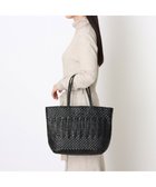 【アンビリオン/UNBILLION】のペルケ perche / 牛革メッシュ編みトートL ブラック|ID: prp329100004842624 ipo3291000000035814599