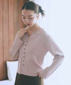 【アースミュージックアンドエコロジー/earth music&ecology】の【接触冷感】襟付きニットカーディガン 人気、トレンドファッション・服の通販 founy(ファニー) ファッション Fashion レディースファッション Fashion for Women トップス・カットソー Cut & Sew Tops ニット Knit Tops & Sweaters カーディガン・羽織り Layered Style Cardigans カーディガン Cardigan, Knitwear スキッパー Skipper, Open Collar ポケット Pocket, Pocket Detail 秋 Autumn A/W・秋冬 Autumn/Winter 羽織 Haori, Light Jacket thumbnail Pink|ID: prp329100004842663 ipo3291000000036272777