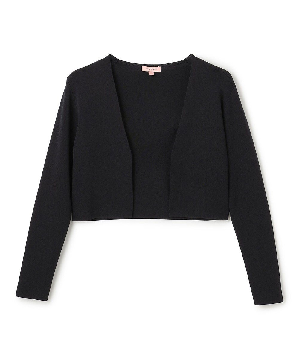 【トッカ/TOCCA】のSQUARE BOLERO ボレロ インテリア・キッズ・メンズ・レディースファッション・服の通販 founy(ファニー) 　ファッション　Fashion　レディースファッション　Fashion for Women　アウター　Coat / Outerwear Collection　ボレロ・ショート丈ジャケット / ドレス羽織りに　Boleros & Short Jackets　おすすめ　Recommended / Our Picks　コンパクト　Compact, Small Size　スクエア　Square, Square Shape　ドレス　Dress, One-Piece　ドレープ　Drape, Draping Fabric　バランス　Balance, Style Balance　フィット　Fit, Slim Fit　フォーマル　Formal, Dressy　ボレロ　Bolero, Short Cardigan　夏　Summer　定番　Standard, Basic Item　S/S・春夏　SS, Spring/Summer, Warm Season　A/W・秋冬　Autumn/Winter　ビジネス 仕事 通勤　Business / Work / Commuting　ブラック系|ID: prp329100004842692 ipo3291000000035288645