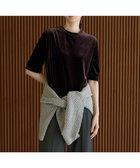 【アンフィーロ 自由区/UNFILO】のストレッチベロア Tシャツ 人気、トレンドファッション・服の通販 founy(ファニー) ファッション Fashion レディースファッション Fashion for Women トップス・カットソー Cut & Sew Tops シャツ・ブラウス・オフィスカジュアル Elegant Blouses & Button-Ups ロングTシャツ・Tシャツ Longline T-Shirts & Tees カットソー・ベーシックTシャツ Cut-and-Sewn Tops / Stretch Tees & Basics ベロアトップス Velour Tops / Velvet-Look Items 春 Spring カットソー Cut and Sewn Top シンプル Simple, Minimal ストレッチ Stretch, Stretchy Fabric ベロア Velour, Soft Velvet ベーシック Basic, Essential S/S・春夏 SS, Spring/Summer, Warm Season 夏 Summer エレガント 上品 Elegant thumbnail ダークブラウン|ID: prp329100004842695 ipo3291000000035465927