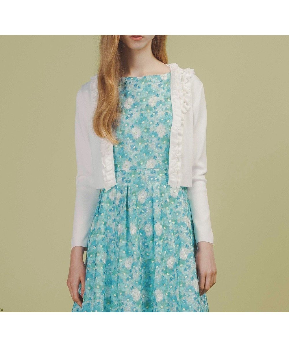 【トッカ/TOCCA】のWHIPPED BOLERO ボレロ インテリア・キッズ・メンズ・レディースファッション・服の通販 founy(ファニー) 　ファッション　Fashion　レディースファッション　Fashion for Women　アウター　Coat / Outerwear Collection　ボレロ・ショート丈ジャケット / ドレス羽織りに　Boleros & Short Jackets　シンプル　Simple, Minimal　ドレス　Dress, One-Piece　ドレープ　Drape, Draping Fabric　フィット　Fit, Slim Fit　フォーマル　Formal, Dressy　フリル　Frill, Ruffle　ボレロ　Bolero, Short Cardigan　夏　Summer　S/S・春夏　SS, Spring/Summer, Warm Season　A/W・秋冬　Autumn/Winter　アイボリー系|ID: prp329100004842696 ipo3291000000035465930