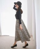 【トッカ/TOCCA】の【消臭】MOONLIT FLOWER スカート 人気、トレンドファッション・服の通販 founy(ファニー) ファッション Fashion レディースファッション Fashion for Women スカート Skirts クラシカル Classical, Vintage-Inspired ジャカード／ジャガード Jacquard, Woven Pattern ドレス Dress, One-Piece フィット Fit, Slim Fit フラワー Flower, Floral フレア Flare, Flared エレガント 上品 Elegant A/W・秋冬 Autumn/Winter thumbnail ブラック系5|ID: prp329100004842699 ipo3291000000035465936
