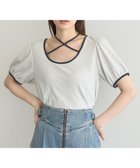 【アースミュージックアンドエコロジー/earth music&ecology】のマルチウェイ配色リボンカットプルオーバー 人気、トレンドファッション・服の通販 founy(ファニー) ファッション Fashion レディースファッション Fashion for Women トップス・カットソー Cut & Sew Tops シャツ・ブラウス・オフィスカジュアル Elegant Blouses & Button-Ups ロングTシャツ・Tシャツ Longline T-Shirts & Tees カジュアルプルオーバー・ニットトップス Pullovers & Knit Tops / Casual Pullovers カットソー・ベーシックTシャツ Cut-and-Sewn Tops / Stretch Tees & Basics おすすめ Recommended / Our Picks カットソー Cut and Sewn Top シンプル Simple, Minimal スリーブ Sleeve, Long Sleeve / Short Sleeve フェミニン Feminine, Girly フロント Front, Front Design ポケット Pocket, Pocket Detail リボン Ribbon, Bow A/W・秋冬 Autumn/Winter thumbnail Mint|ID: prp329100004842701 ipo3291000000036063851