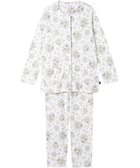 【ワコール/WACOAL】のワコール_リラックス&スリープ パジャマ 綿100%(本体) あったか 長袖 長ズボン ミントン レディース NDW456 /ワコール ホワイト|ID: prp329100004842716 ipo3291000000035816483