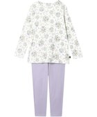 【ワコール/WACOAL】のワコール_リラックス&スリープ パジャマ 綿100%(本体) あったか 長袖 長ズボン ミントン レディース NDW457 /ワコール ホワイト|ID: prp329100004842717 ipo3291000000035816501